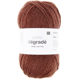 Rico Design | Socks Dégradé (4-draads) | 100g - 400m - 006 - Nogaut