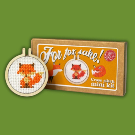 Borduurpakket Matchbox For Fox Sake! - ckc-mb-017