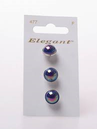 Knopen Elegant - Blauw / 477