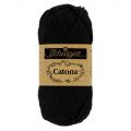 Scheepjes Catona 50 gram /  110 Jet Black