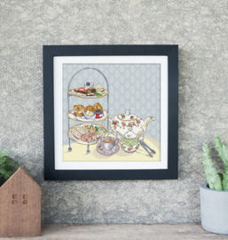 Borduurpatroon Afternoon tea - Leti Stitch     leti-l420