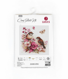 Borduurpakket The Birds - Spring - Luca-S  ls-b2420
