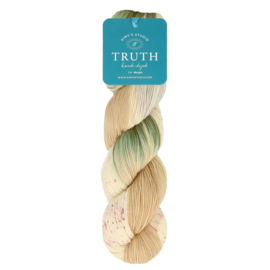 Simy's Truth SOCK 54 Great minds think alike  /  Beige Ecru Groen