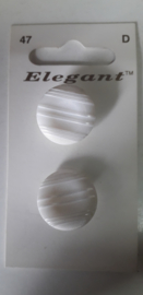 Knopen Elegant wit (47)