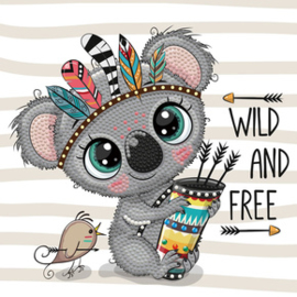 Diamond Dotz Wild & Free - Needleart World    nw-dbx-026