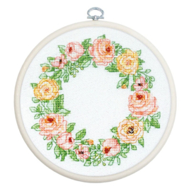 Borduurpakket The Elegance of Roses - Luca-S     ls-bc111