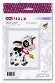 Borduurpakket Calf with a Bell - RIOLIS    ri-1902