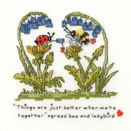 Borduurpakket Eleanor Teasdale - Better Together - Bothy Threads   bt-xete04