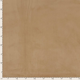 Velvet Fleece Brushed Camel - kleur 153