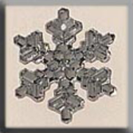 Glass Treasures Medium Snowflake-Crystal Bright - Mill Hill    mh-12037