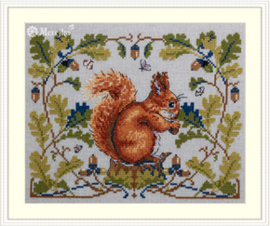 Borduurpakket Squirrel - Merejka    mer-k146