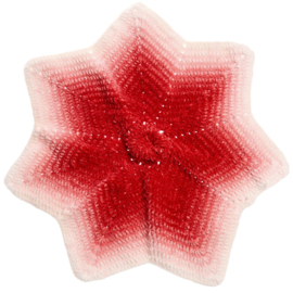 Chenillove Dégradé 200 gram = 240 meter - rood 003