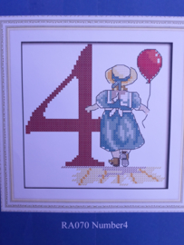 Cross Stitch / Number 4