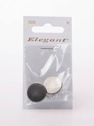 Knopen Elegant - Zilver / 629