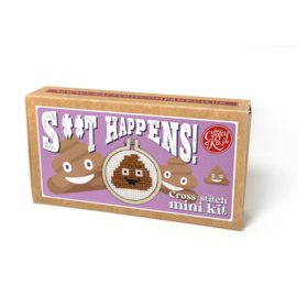 Borduurpakket Matchbox S**t Happens - ckc-mb-022