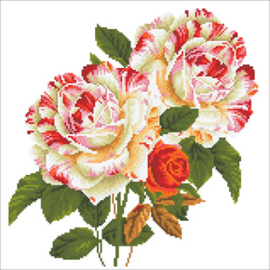 Diamond Dotz Camellia & Rose Bouquet - Needleart World    nw-dd16-012