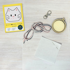 Borduurpakket Matchbox - We're Purr-fect Together! - ckc-mb-205