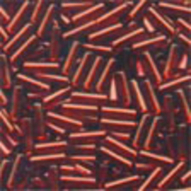 Small Bugle Beads Red Velvet - Mill Hill   mh-72052