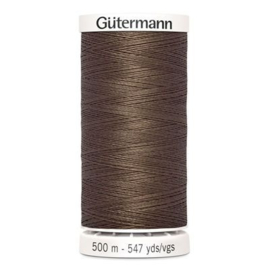 Gütermann /  500 meter / 672 / Donker Beige