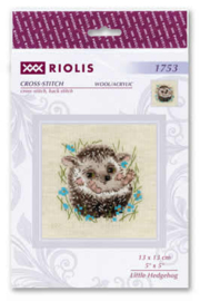 Borduurpakket Little Hedgehog - RIOLIS / Kleine Egel  ri-1753