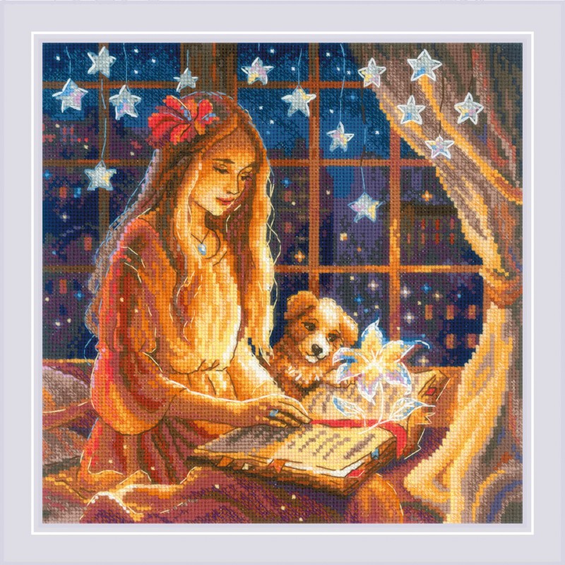 Borduurpakket Magic Book - RIOLIS    ri-2262