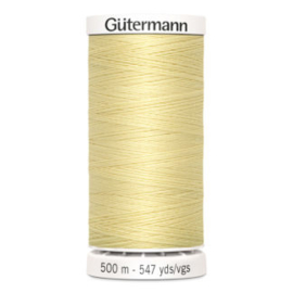 Gütermann /  500 meter / 325 / Licht Geel