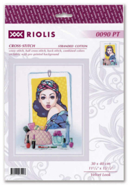 Borduurpakket Velvet Look - RIOLIS    ri-pt0090