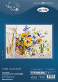 Borduurpakket Summer Basket - Magic Needle   ci-210-502