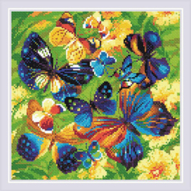 Diamond Mosaic Bright Butterflies - RIOLIS    ri-am0038