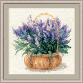 Borduurpakket French Lavender - RIOLIS    ri-1404