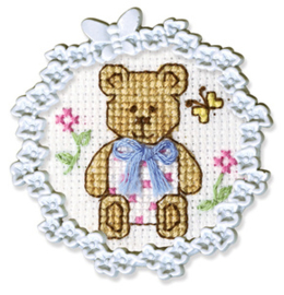 Borduurpakket Framed Art Baby Bear - RTO    rto-fa002