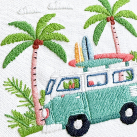 Vrij borduren pakket California Dream - Milpoint     mil-e1-003k
