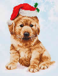 Diamond Dotz Christmas Lab - Needleart World    nw-dd05-010