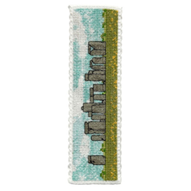 Borduurpakket Bookmark - Stonehenge - ckc-bm-001