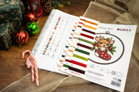 Borduurpakket Santa's Surprise - Luca-S     ls-bc236