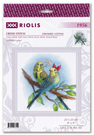 Borduurpakket Love is in the Air - RIOLIS   ri-1956