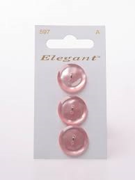 Knopen Elegant - Roze / 597