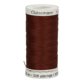 Gutermann naaigaren cotton 30 / 300 meter  1130 / bruin
