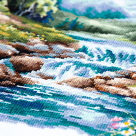 Borduurpakket Life Flows - Magic Needle     ci-070-043