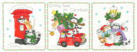 Borduurpakket Margaret Sherry - Driving Home For Christmas - Bothy Threads     bt-xms37