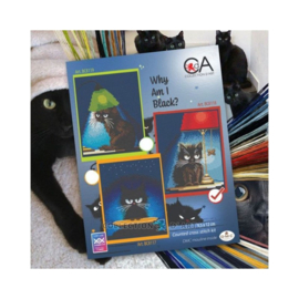 Borduurpakket Why Am I Black? - Collection d'Art     cda-bc8119
