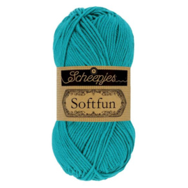 Scheepjes Softfun  / 2614 blauw / Aqua