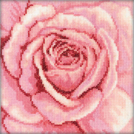 Borduurpakket Pink Rose - RTO    rto-c070