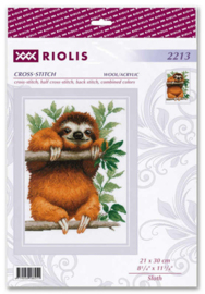 Borduurpakket Sloth - RIOLIS     ri-2213