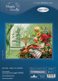 Borduurpakket Music of London - Magic Needle    ci-520-559