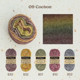 Stone washed flow Bruin 09 / Cocoon