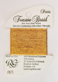 Petite Treasure Braid - Awesome Gold - Rainbow Gallery     rg-pb75