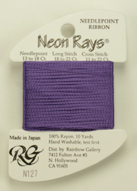 Neon Rays Violet - Rainbow Gallery    rg-n127