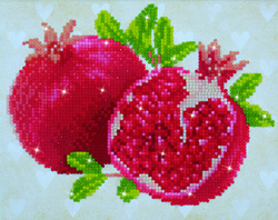 Diamond Dotz Good Fortune Pomegranites - Needleart World    nw-dd03-002