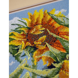 Borduurpakket Sunflowers in the Wind - Aine       aine-a1033